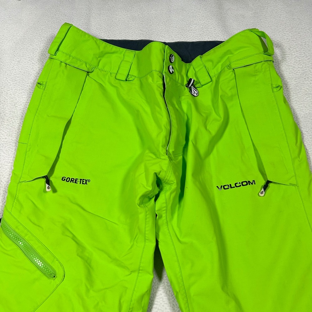 Volcom GORE-TEX Snow Pants Mens Medium Green L Modern Relaxed G1451303
